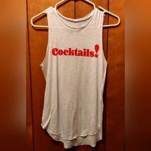 Cocktails muscle tank target Grayson threads bachelorette party festival